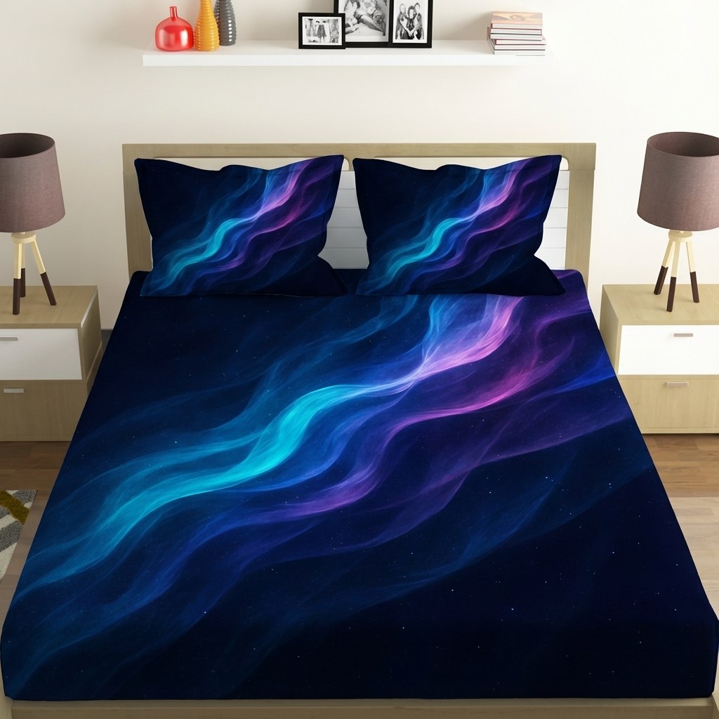 Prismatic Ion Storm Veil premium quality bedsheet sets