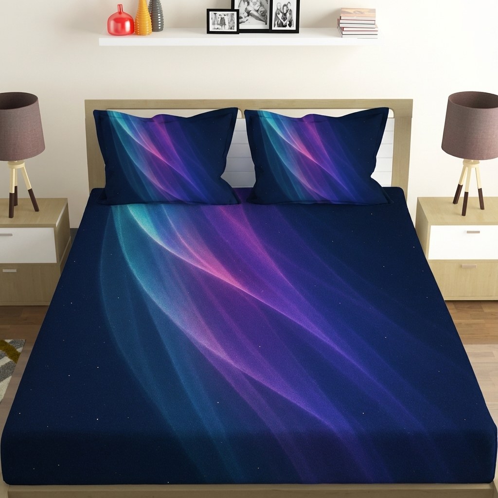 Prismatic Ion Veil Drift trendy pattern bed linen sets