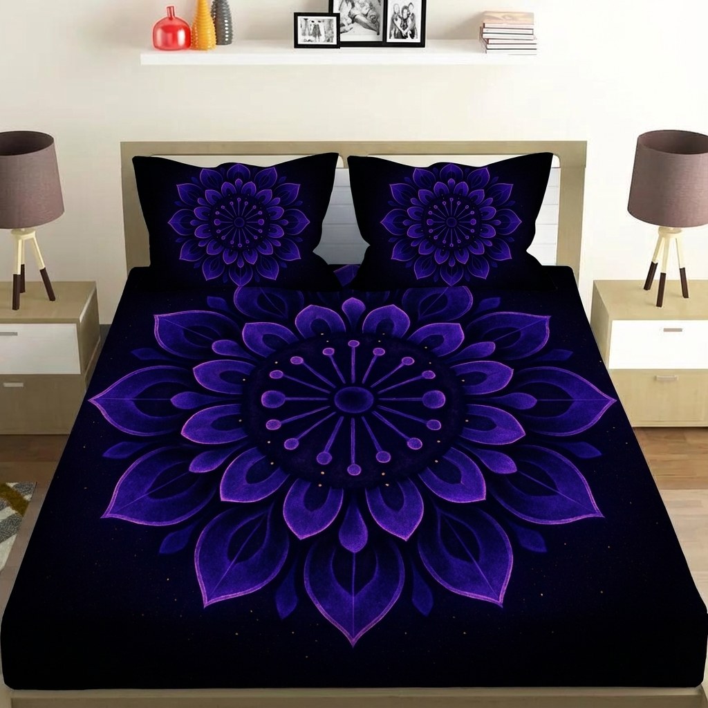 Blossom Halo Radiant Medallion stylish bedding sets for home