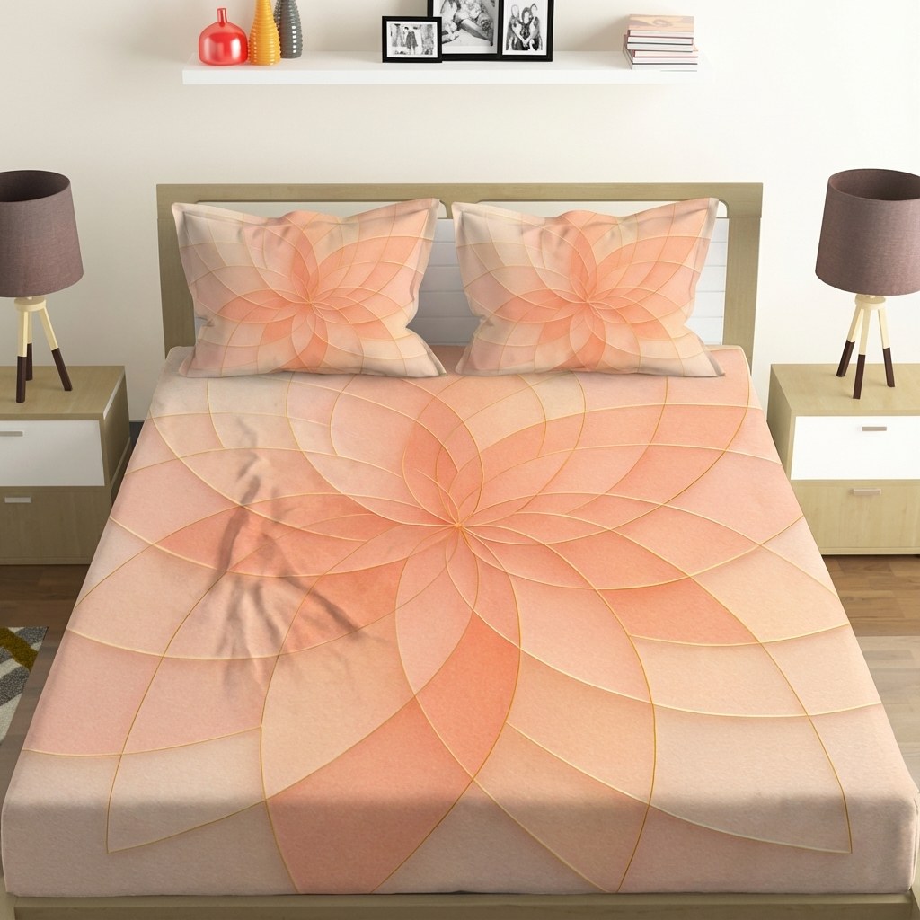 Petal Prism Overlay personalized bedding sets