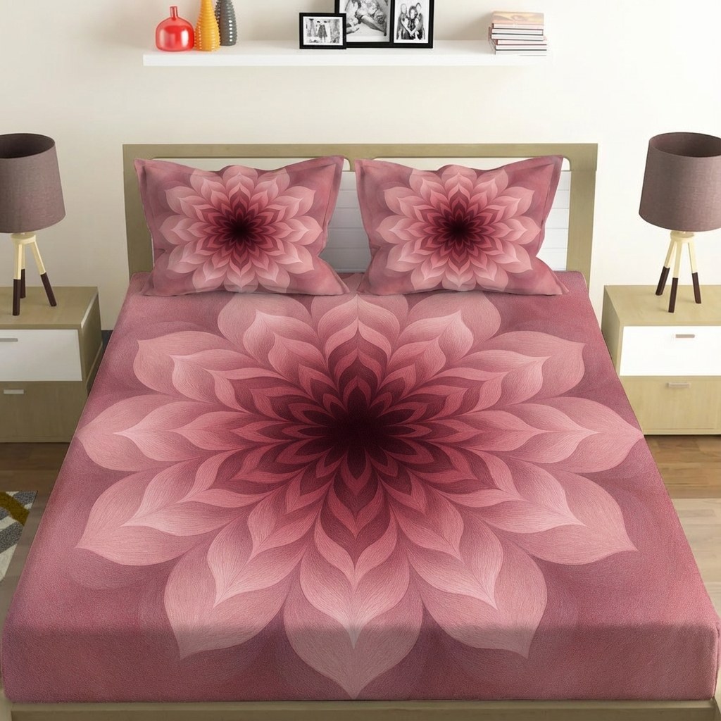Blossom Pulse Rosette premium quality bedsheet sets
