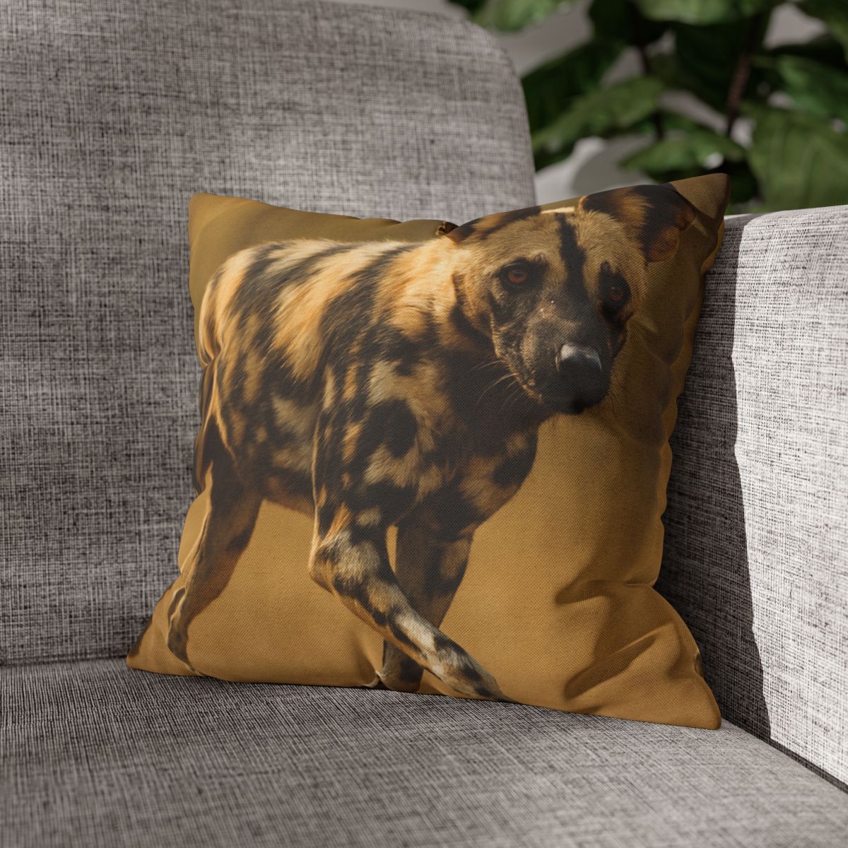 Pulse Trail Painted Dog comfortable bedding pillow covers