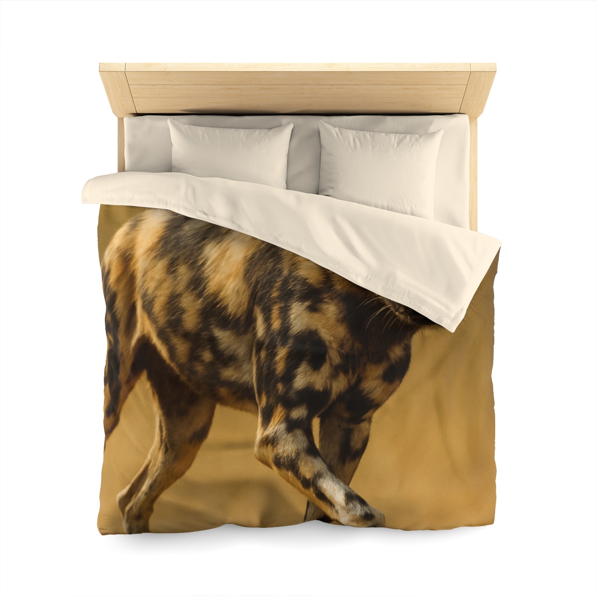 Pulse Trail Painted Dog custom duvets