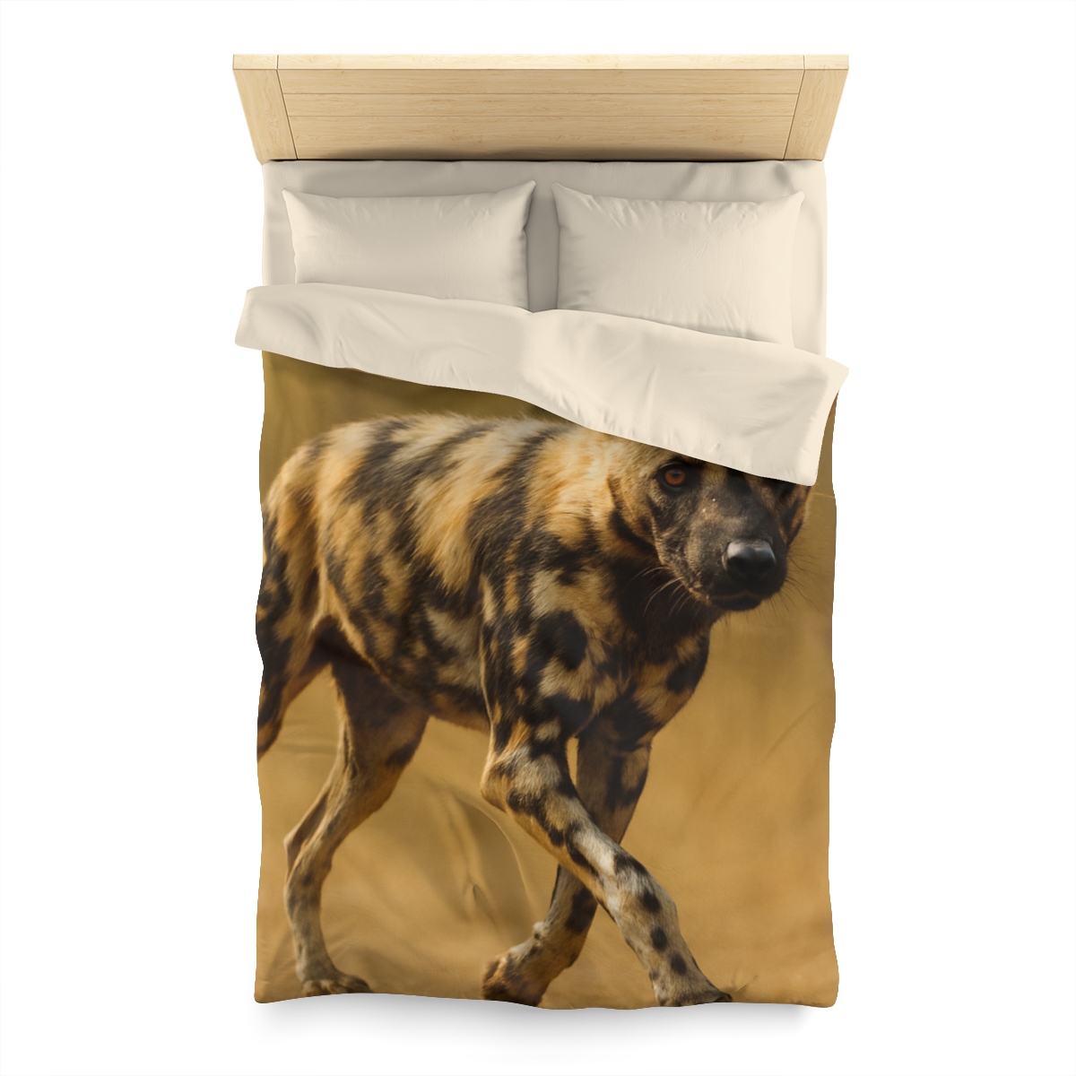 Pulse Trail Painted Dog custom duvets