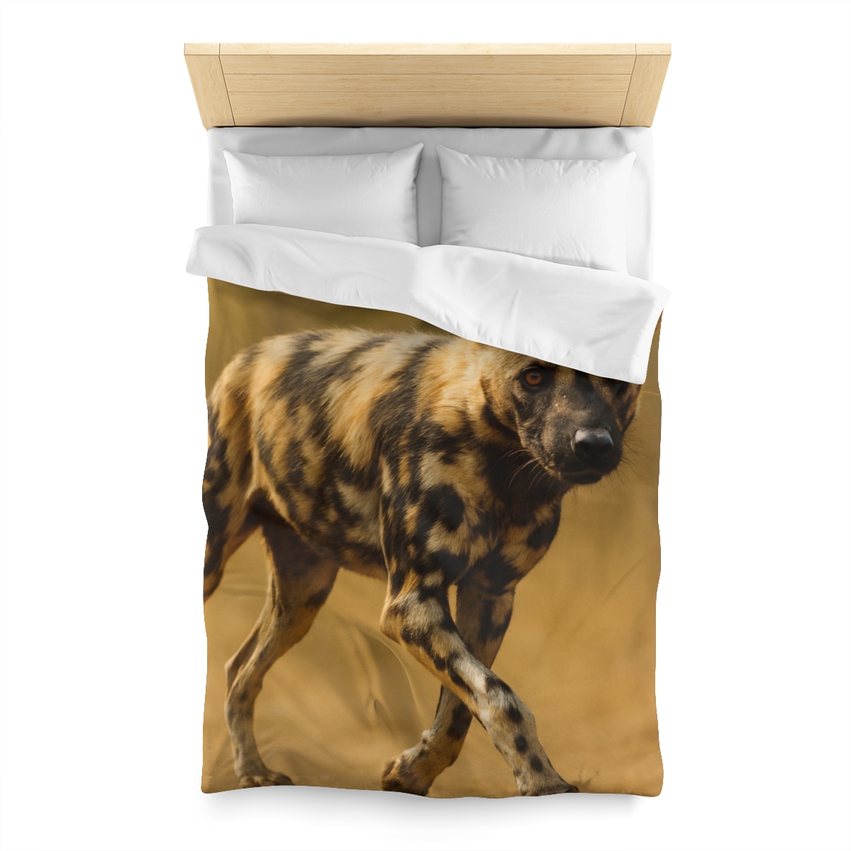 Pulse Trail Painted Dog custom duvets