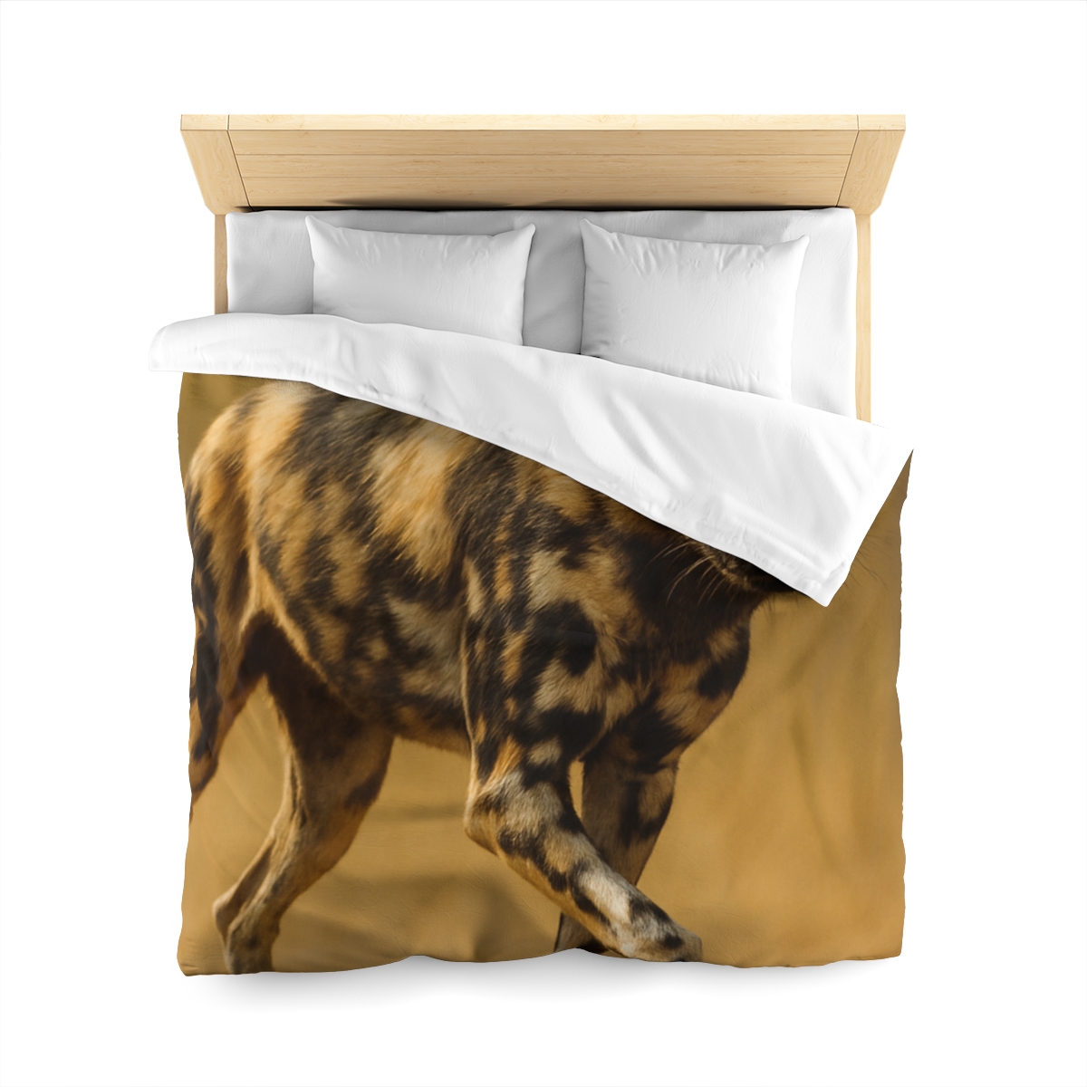 Pulse Trail Painted Dog custom duvets