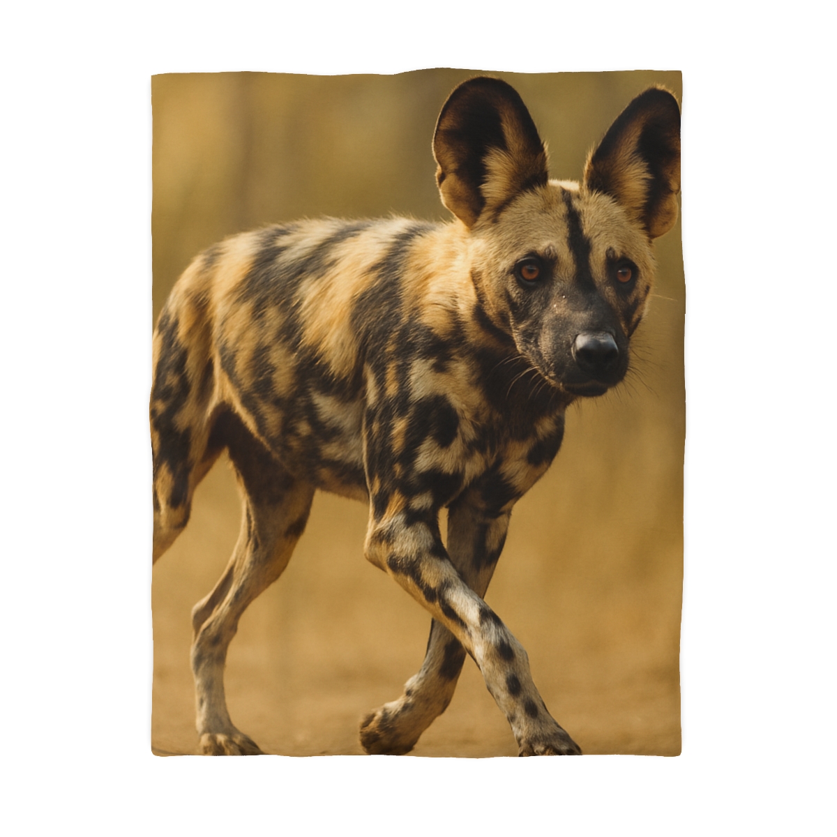 Pulse Trail Painted Dog custom duvets