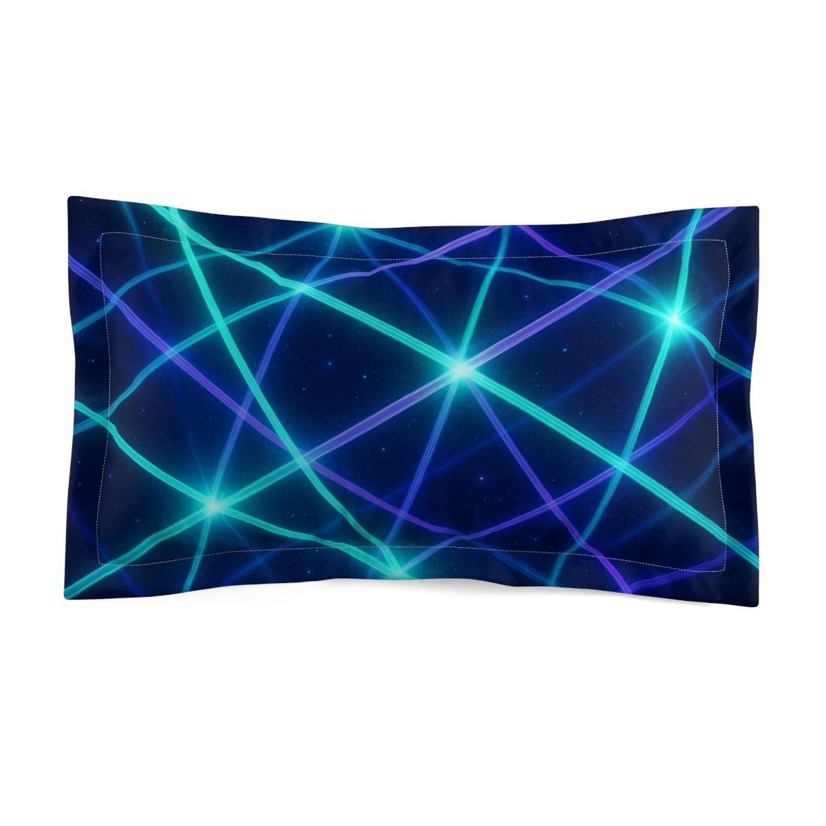 Quantum Aurora Lattice trendy accent pillows