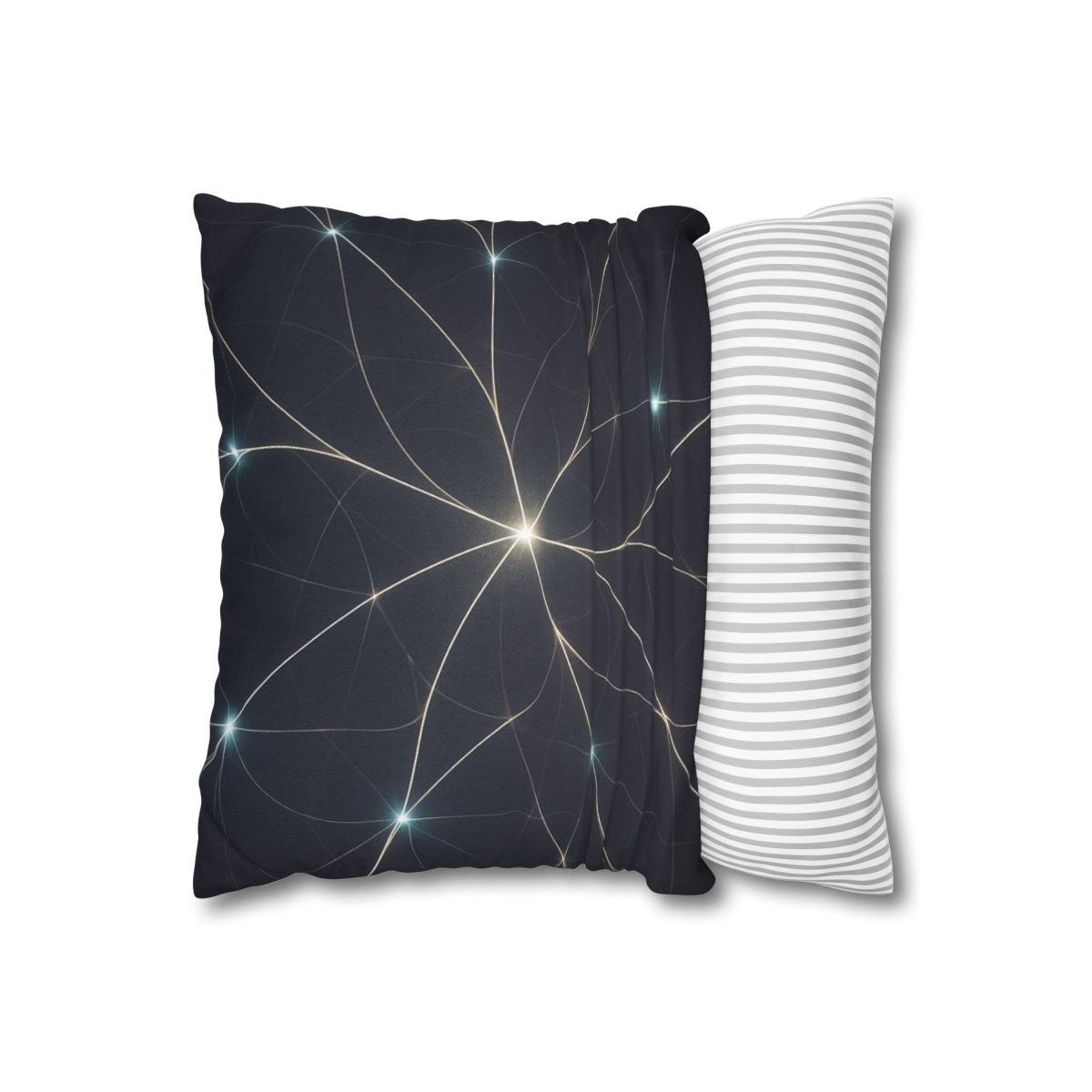 Quantum Dust Lattice designer print pillow cases