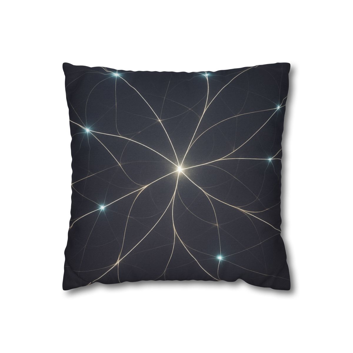 Quantum Dust Lattice designer print pillow cases