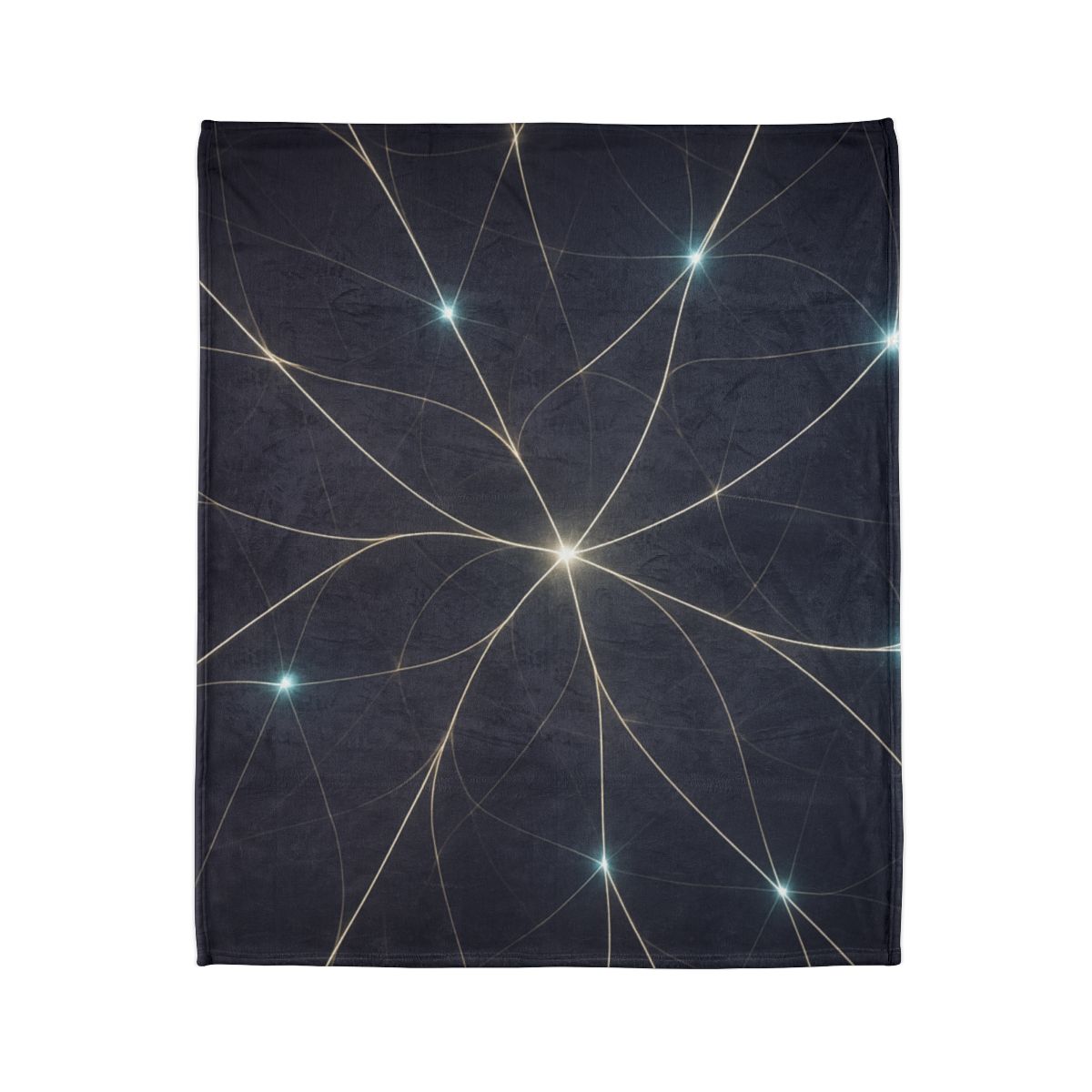 Quantum Dust Lattice trendy patterned blankets