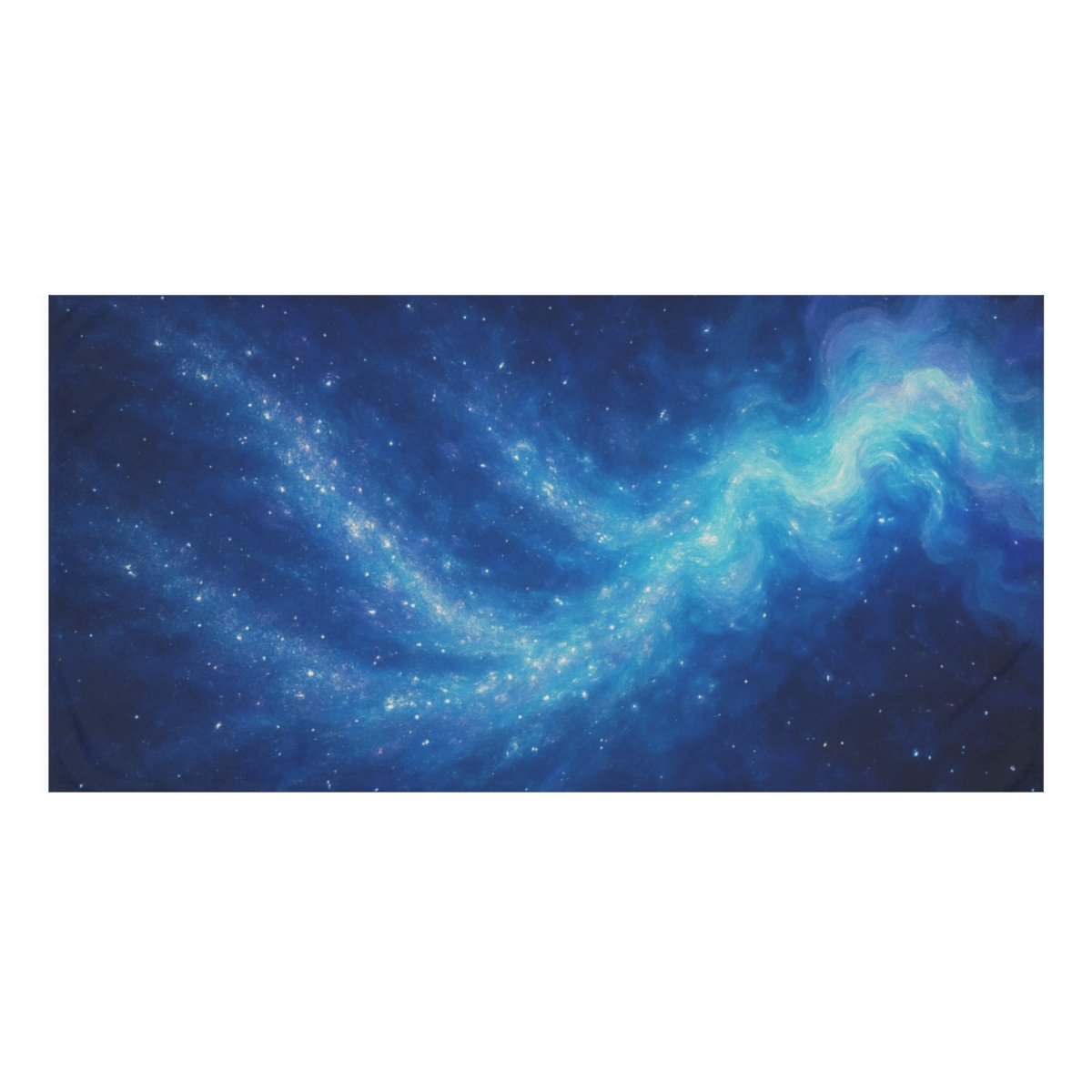 Quantum Nebula Cascade unique gift towels