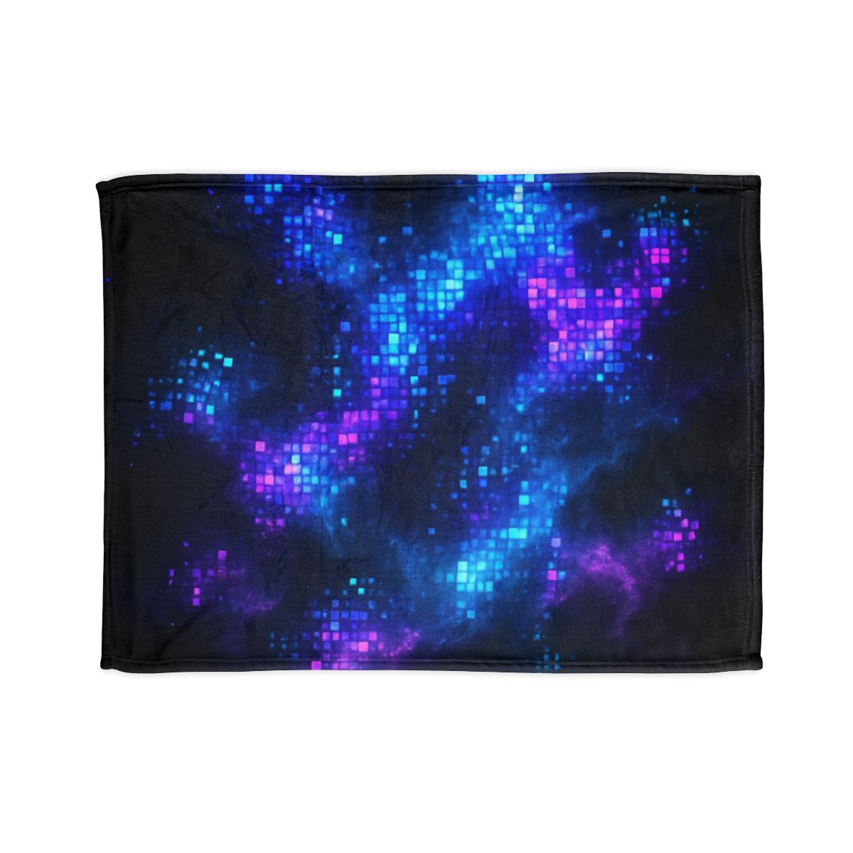 Quantum Nebula Mosaic stylish throw blankets