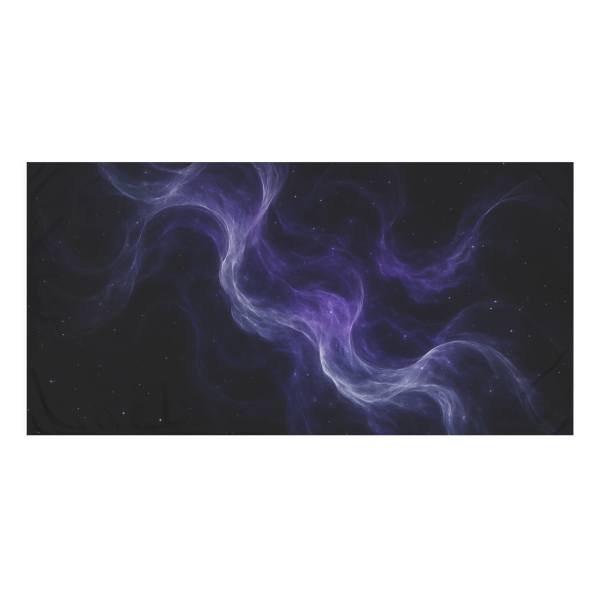 Quantum Nebula Veil personalized bath towels