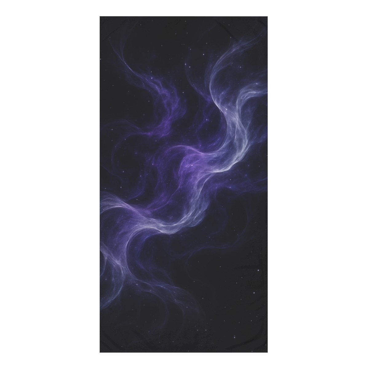 Quantum Nebula Veil personalized bath towels