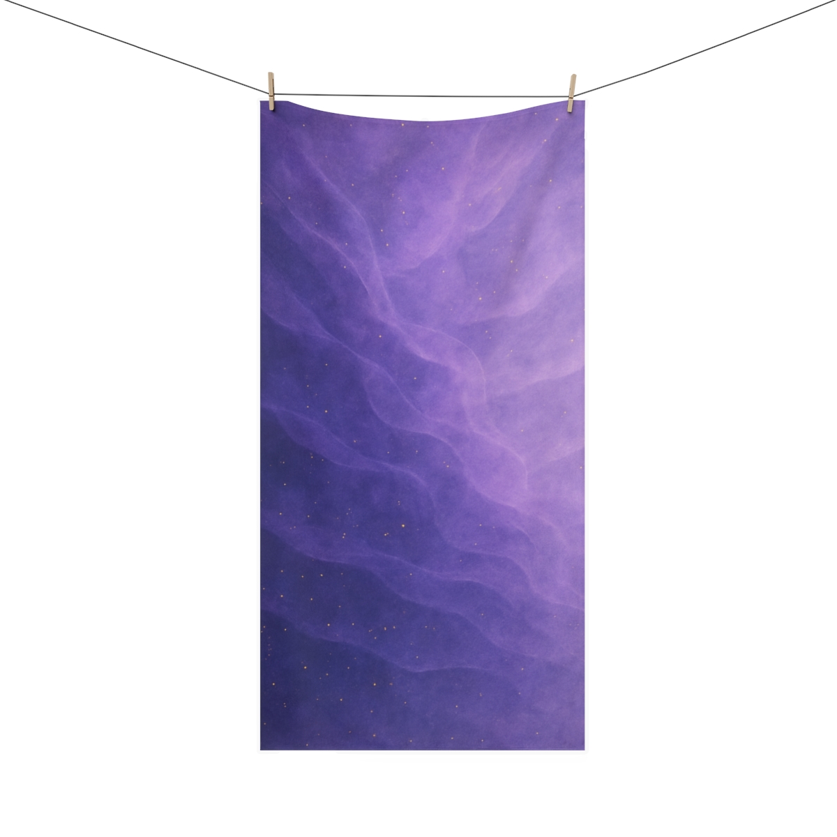 Quantum Nebula Veil trendy hand towels