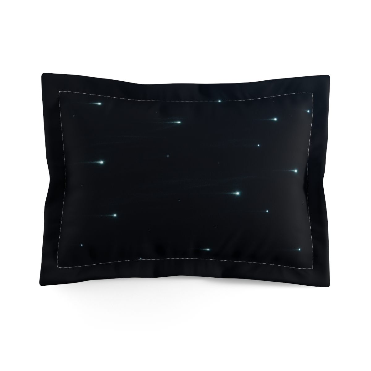 Quantum Star Drift Field stylish throw pillows