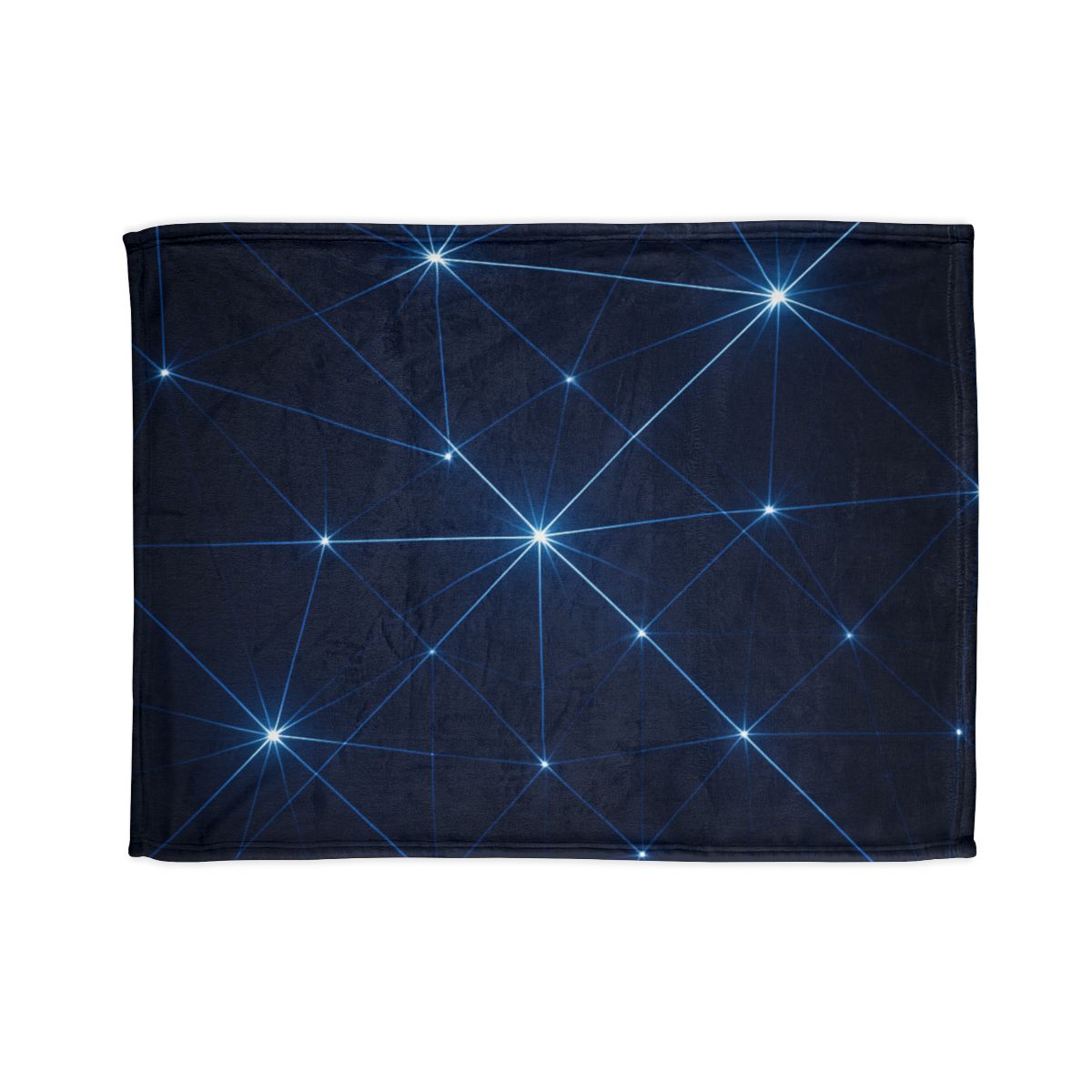 Quantum Star Lattice soft fleece blankets