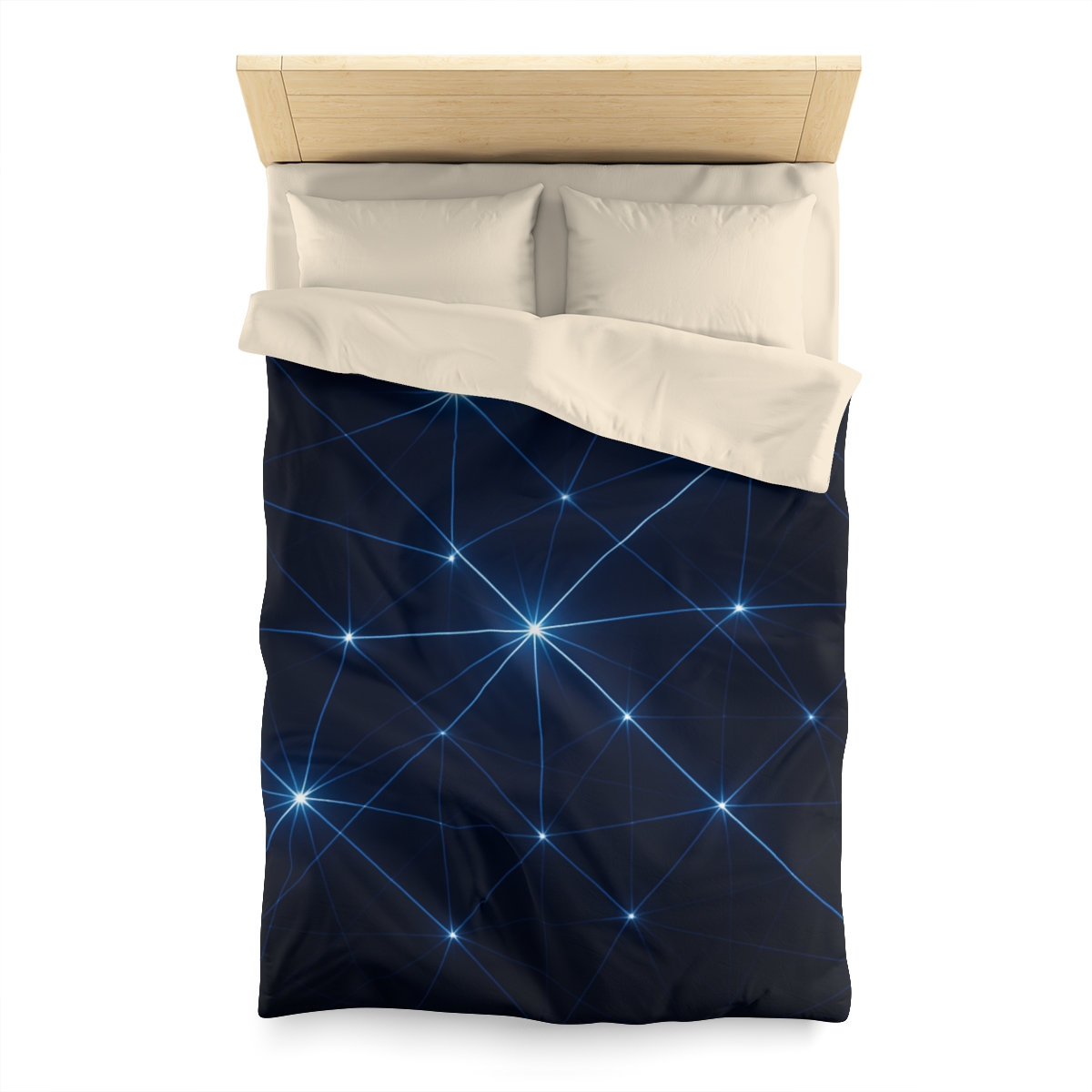 Quantum Star Lattice custom duvets