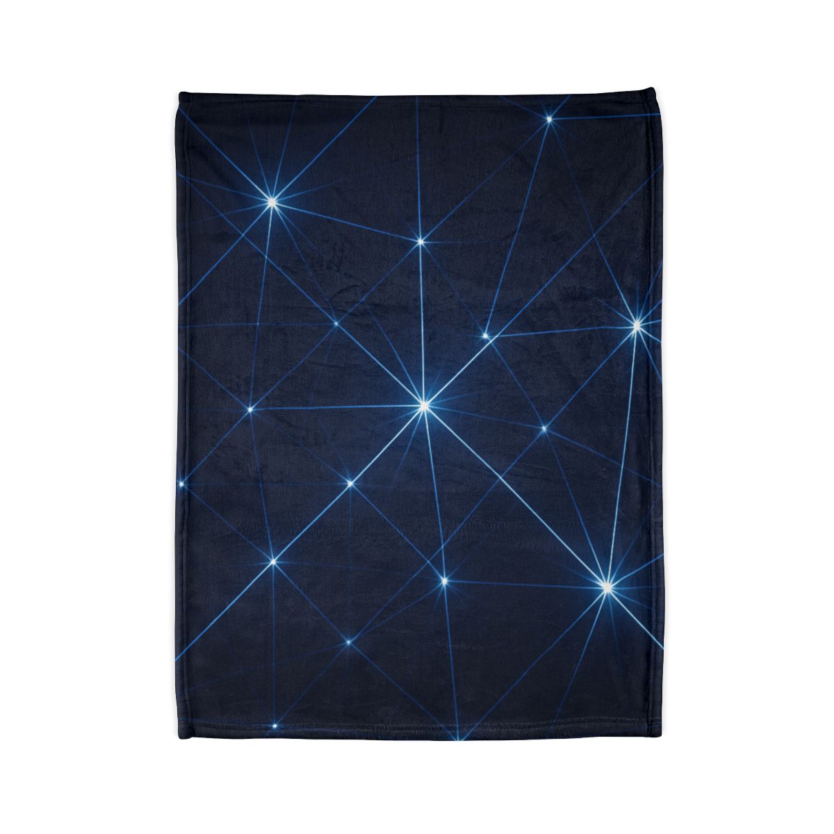 Quantum Star Lattice soft fleece blankets