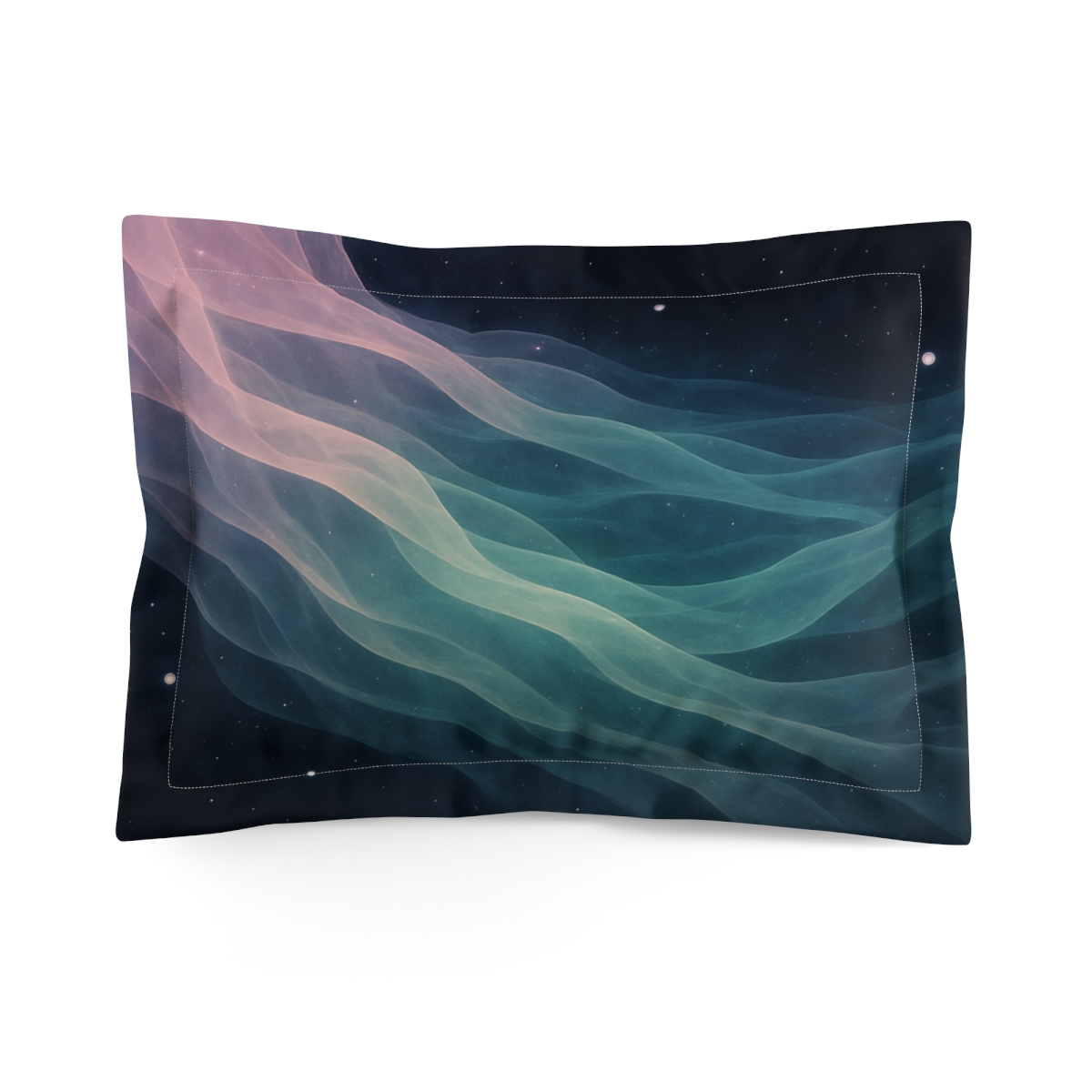 Quantum Veil Cascade personalized decorative pillows