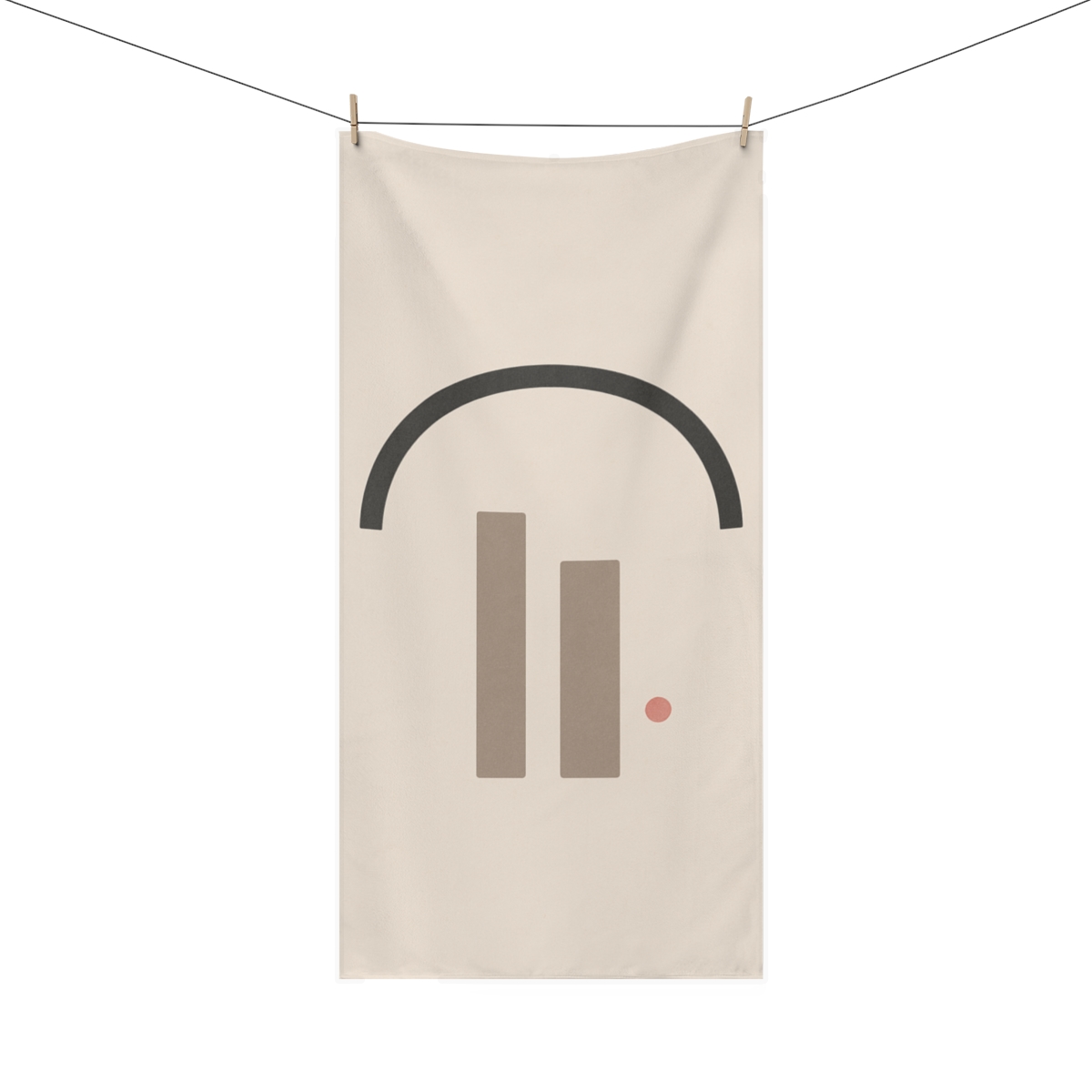 Quiet Arc With Paired Columns stylish beach towels