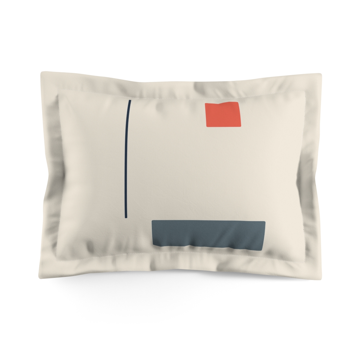 Quiet Axis Offset unique shape pillows