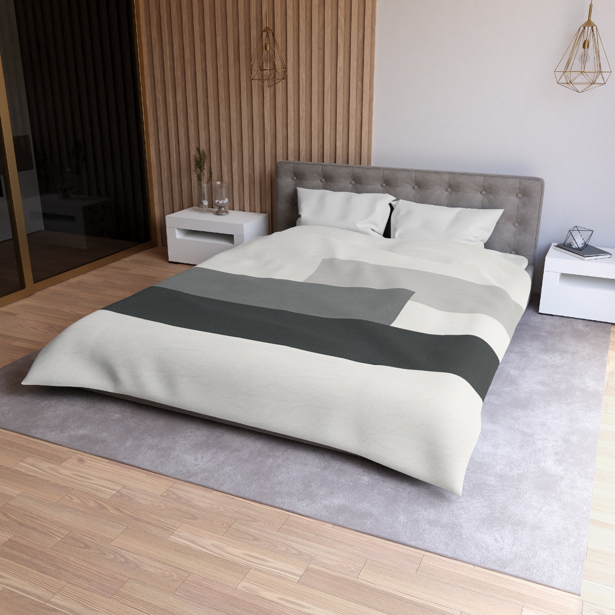 Quiet Bridge Of Three Bars custom duvets