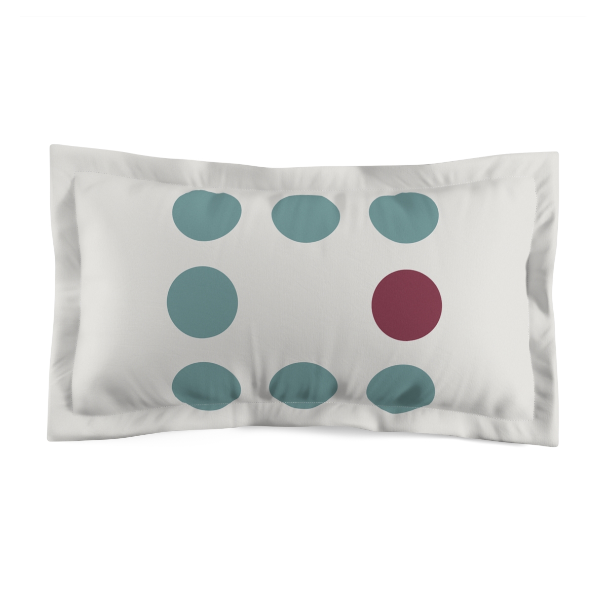 Quiet Cluster Grid soft plush pillows