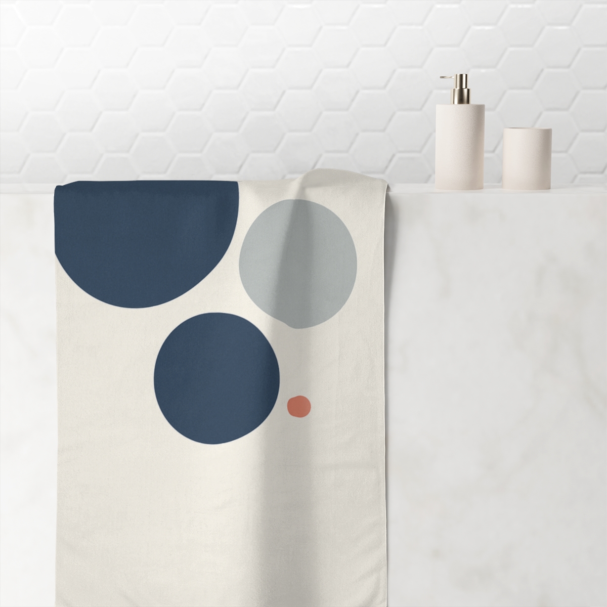 Quiet Cluster Of Three Circles unique gift towels