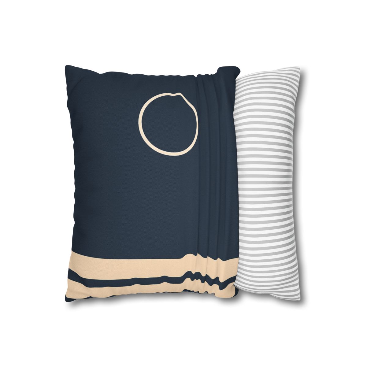Quiet Column And Floating Ring designer print pillow cases