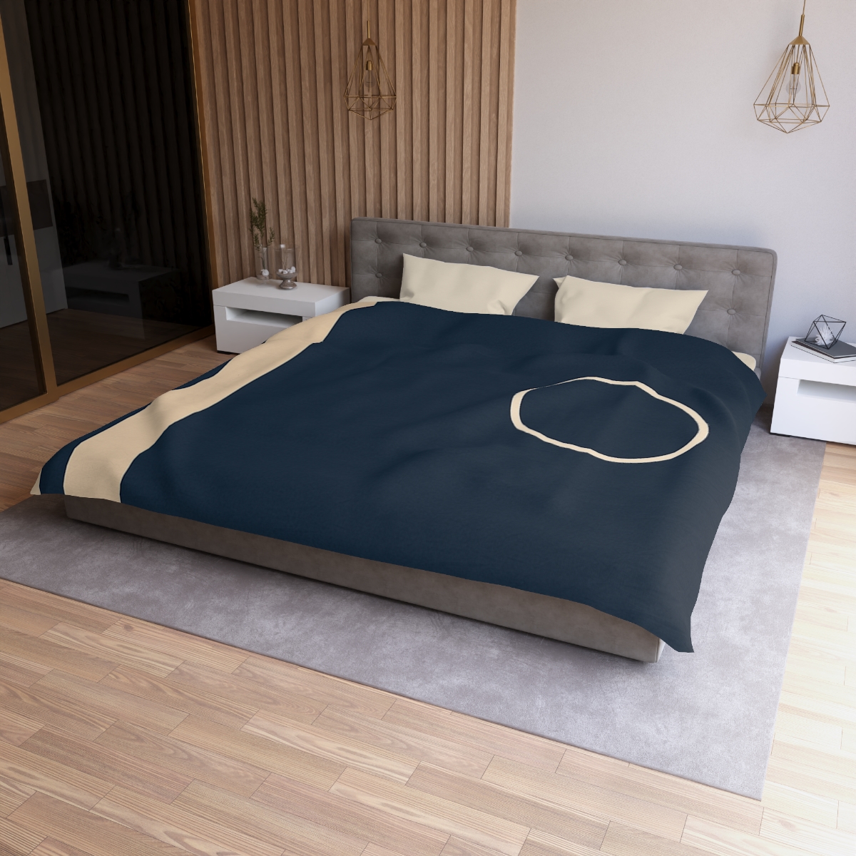 Quiet Column And Floating Ring designer printed duvets