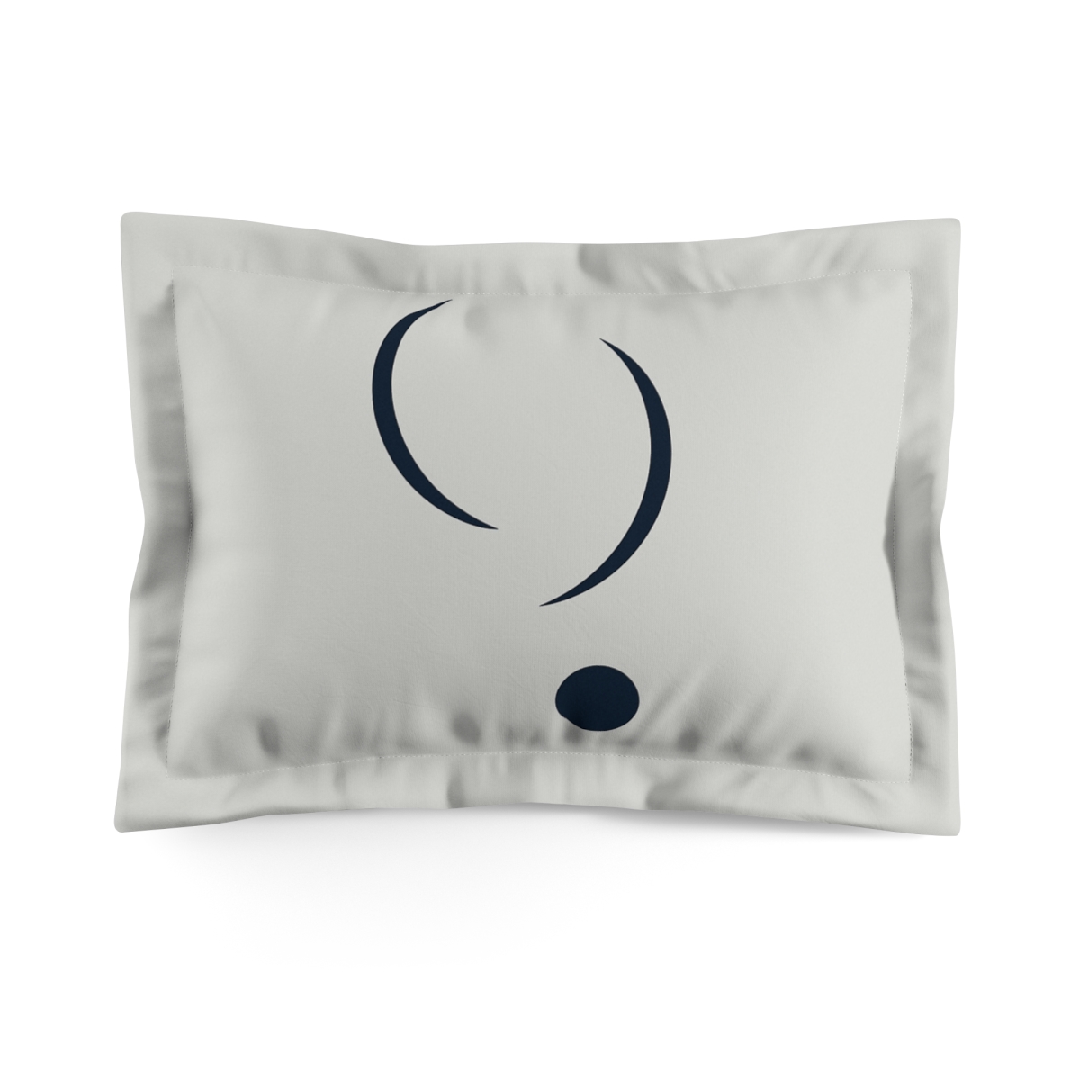 Quiet Crescent Alignment personalized decorative pillows