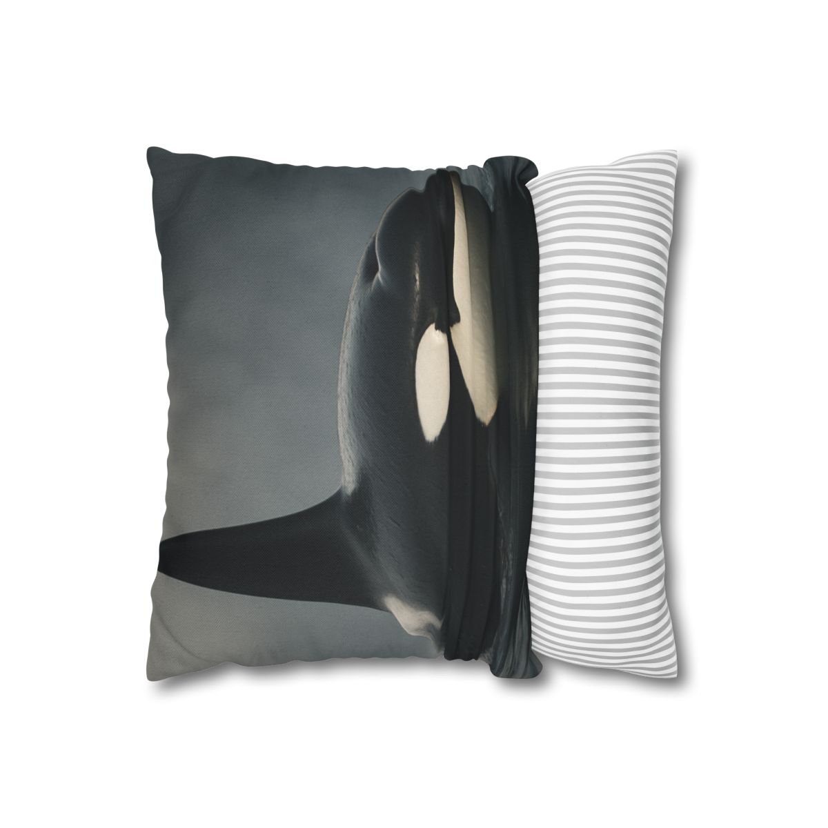 Quiet Current Orca custom pillow cases