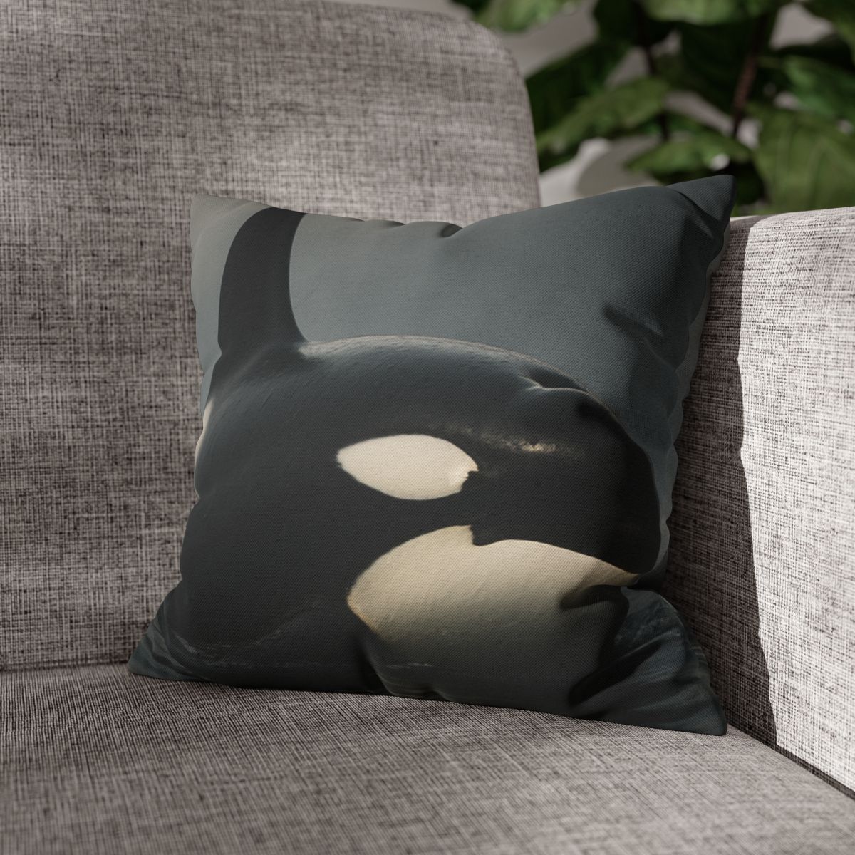 Quiet Current Orca custom pillow cases