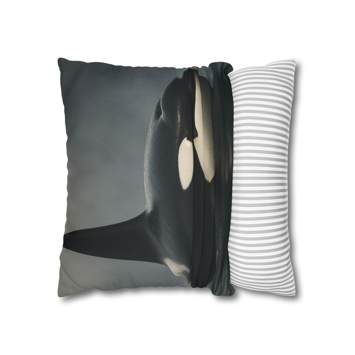 Quiet Current Orca custom pillow cases