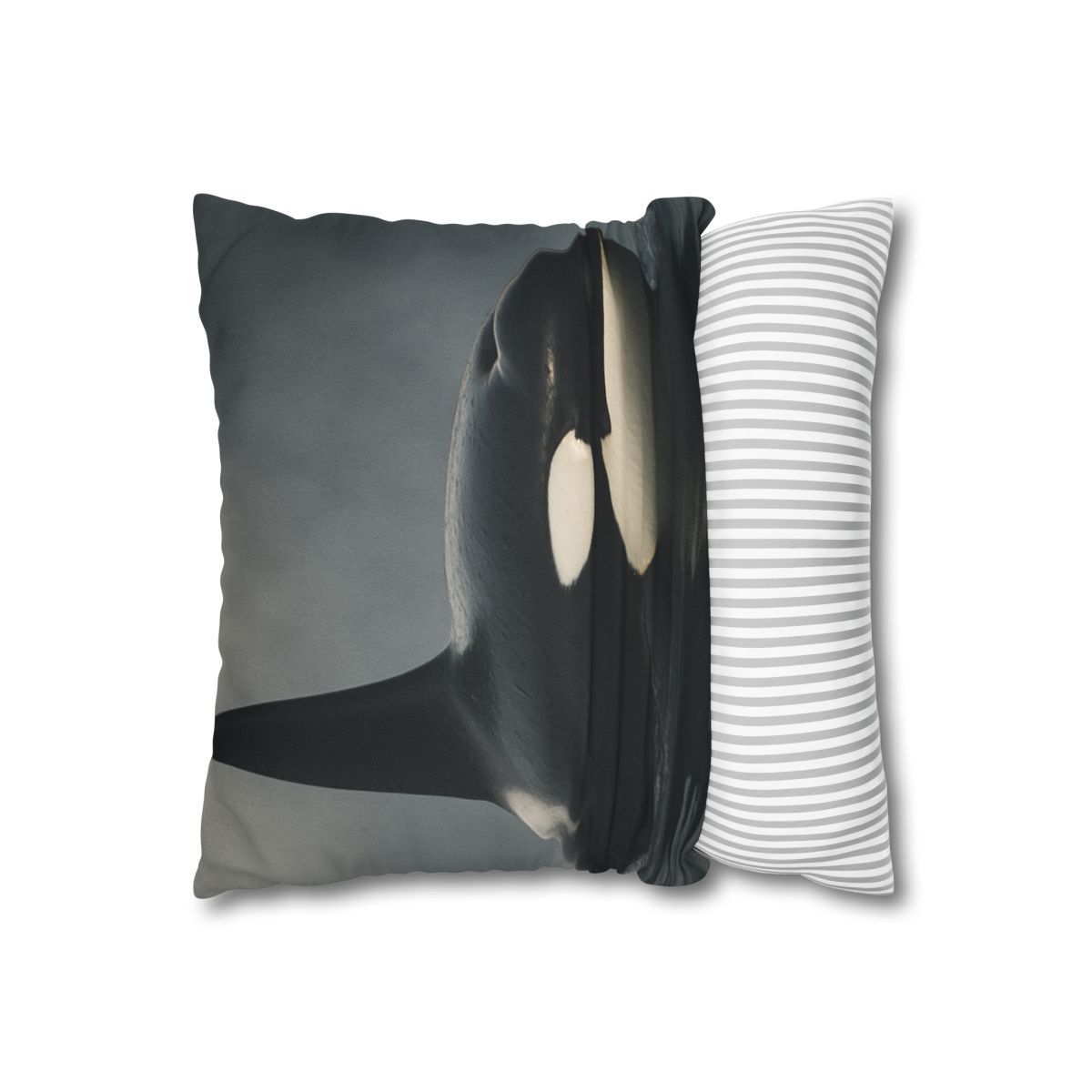 Quiet Current Orca custom pillow cases