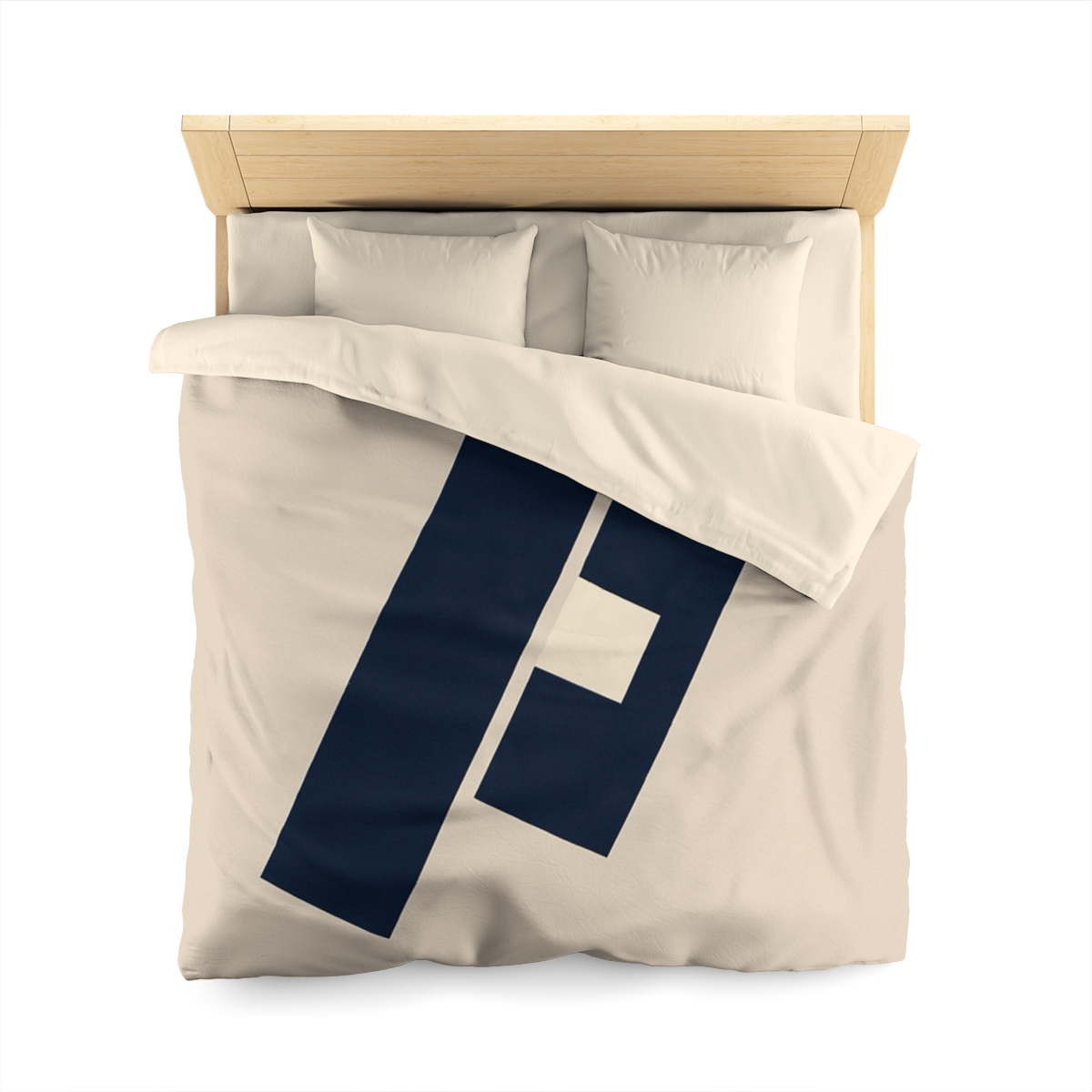 Quiet Diagonal Stack custom duvets