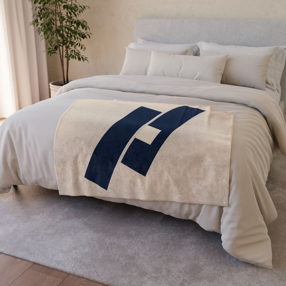 Quiet Diagonal Stack trendy patterned blankets