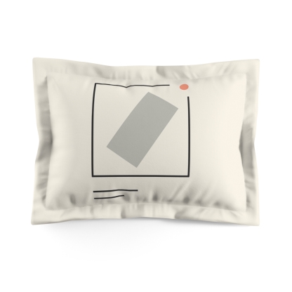 Quiet Frame With Sliding Block personalized decorative pillows