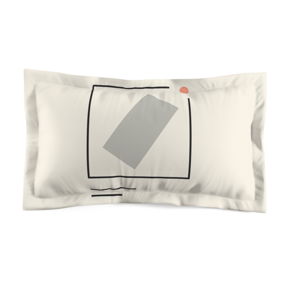 Quiet Frame With Sliding Block personalized decorative pillows