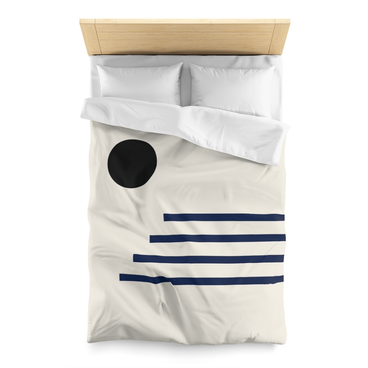 Quiet Orbit Bar Quartet unique patterned duvets