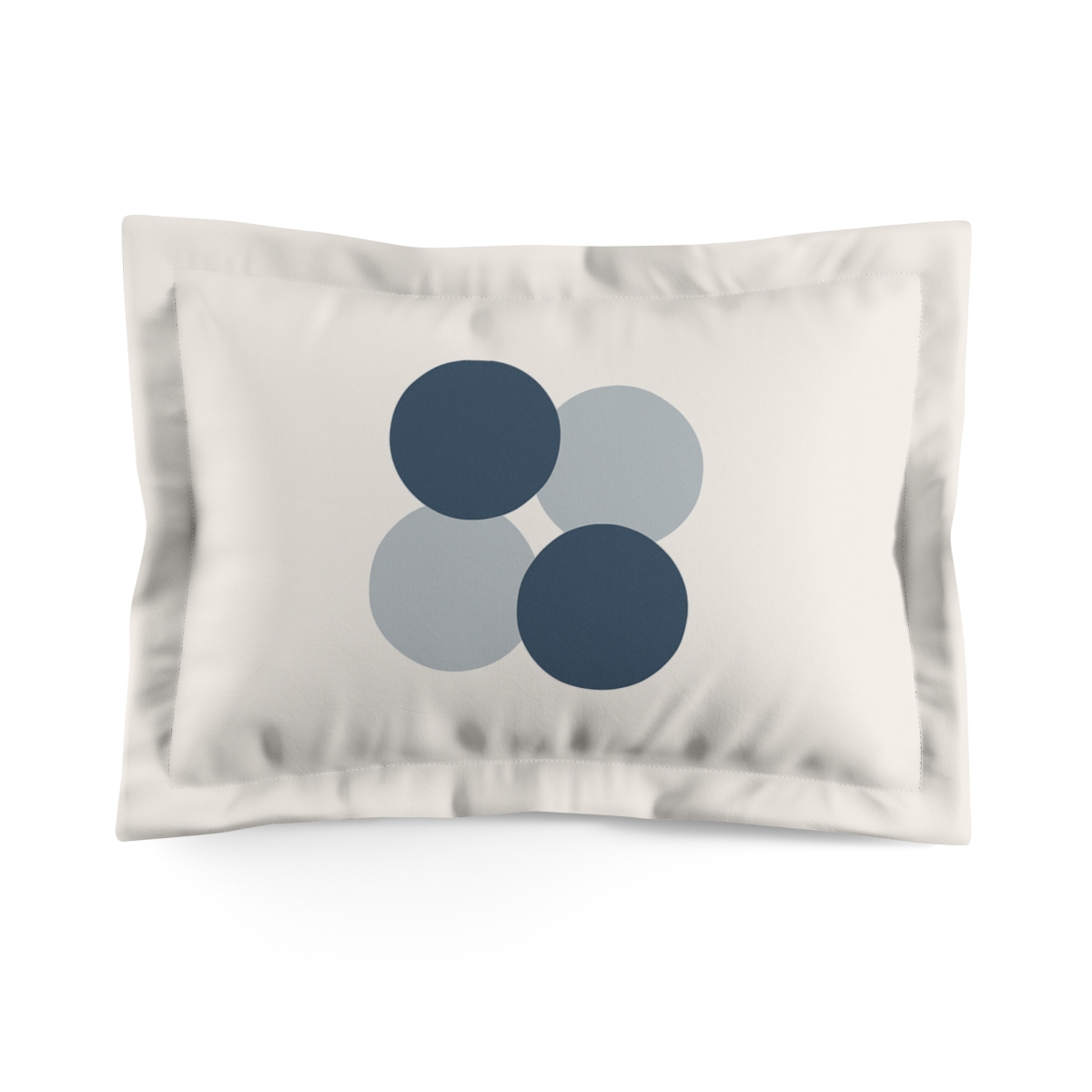 Quiet Orbit Of Four Circles unique shape pillows
