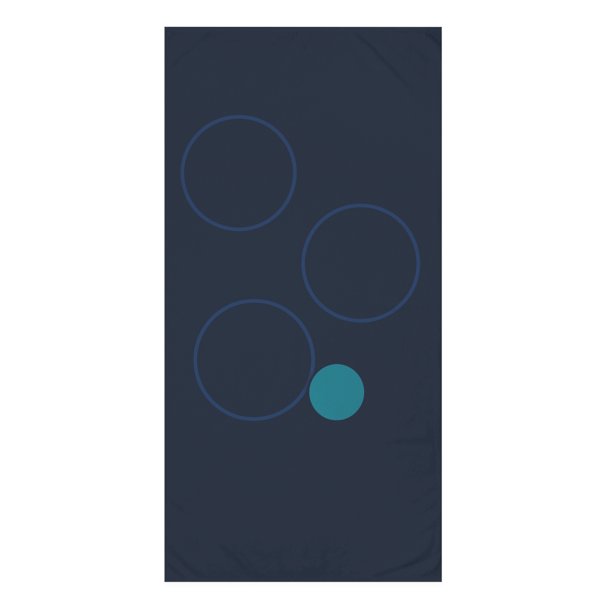 Quiet Orbit Of Four Circles soft cotton towels