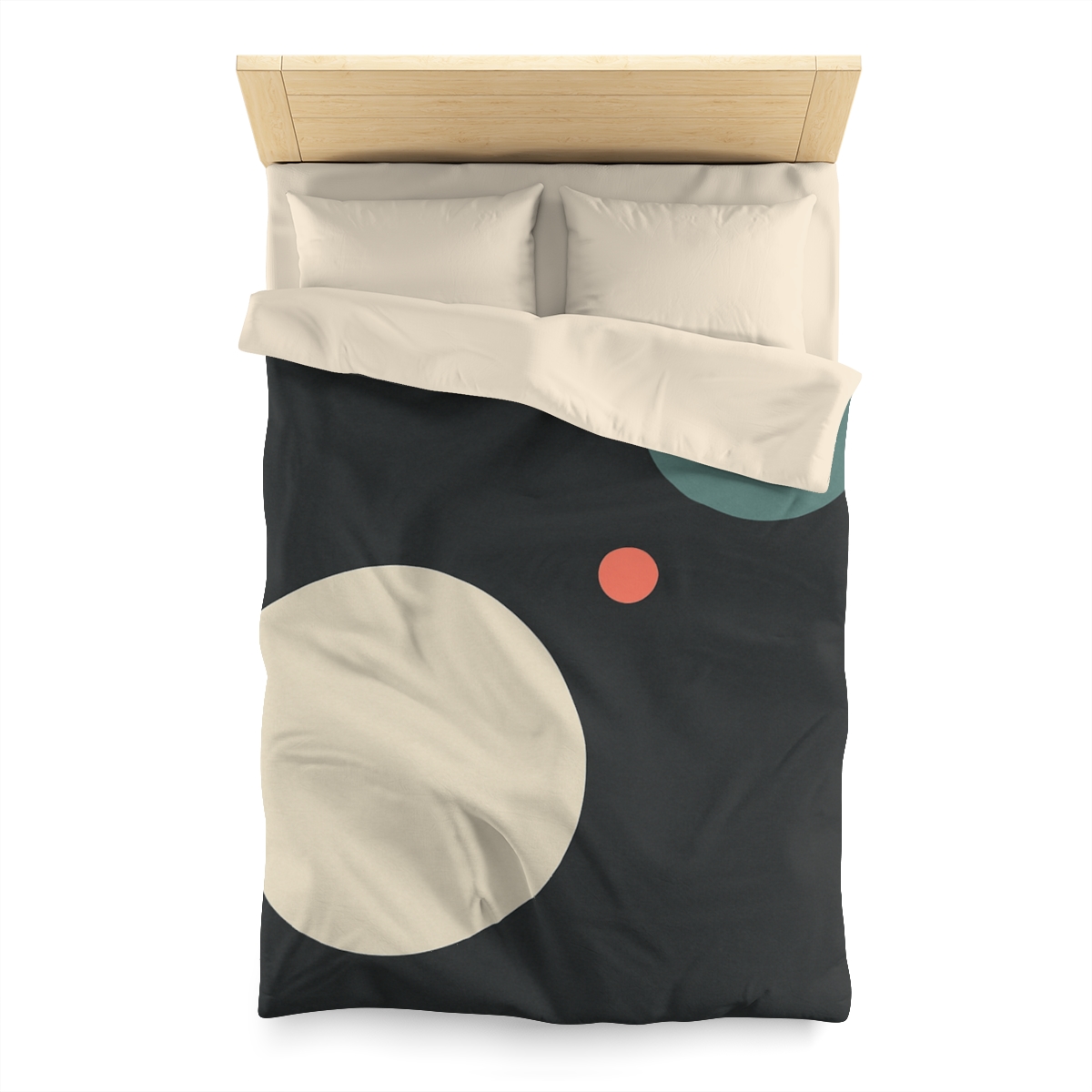 Quiet Orbit Of Three Circles custom duvets