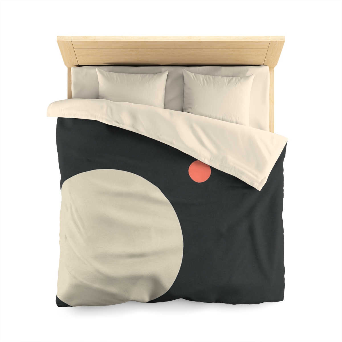 Quiet Orbit Of Three Circles custom duvets