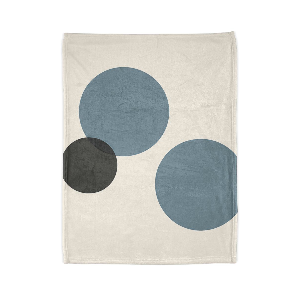 Quiet Orbit Of Three Circles soft fleece blankets