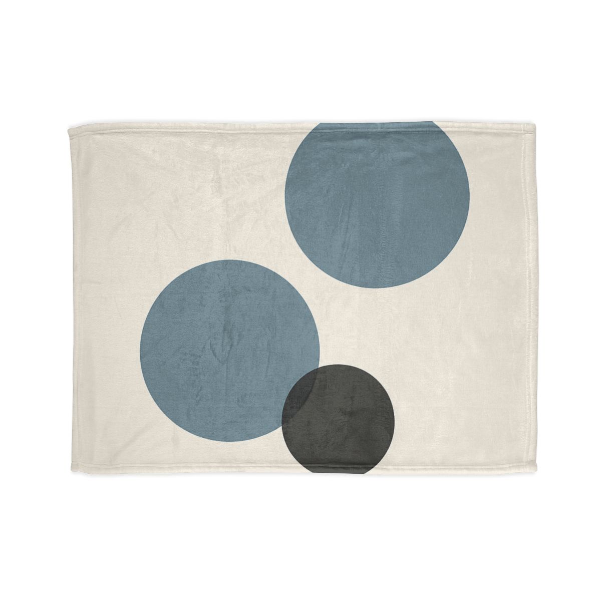 Quiet Orbit Of Three Circles soft fleece blankets