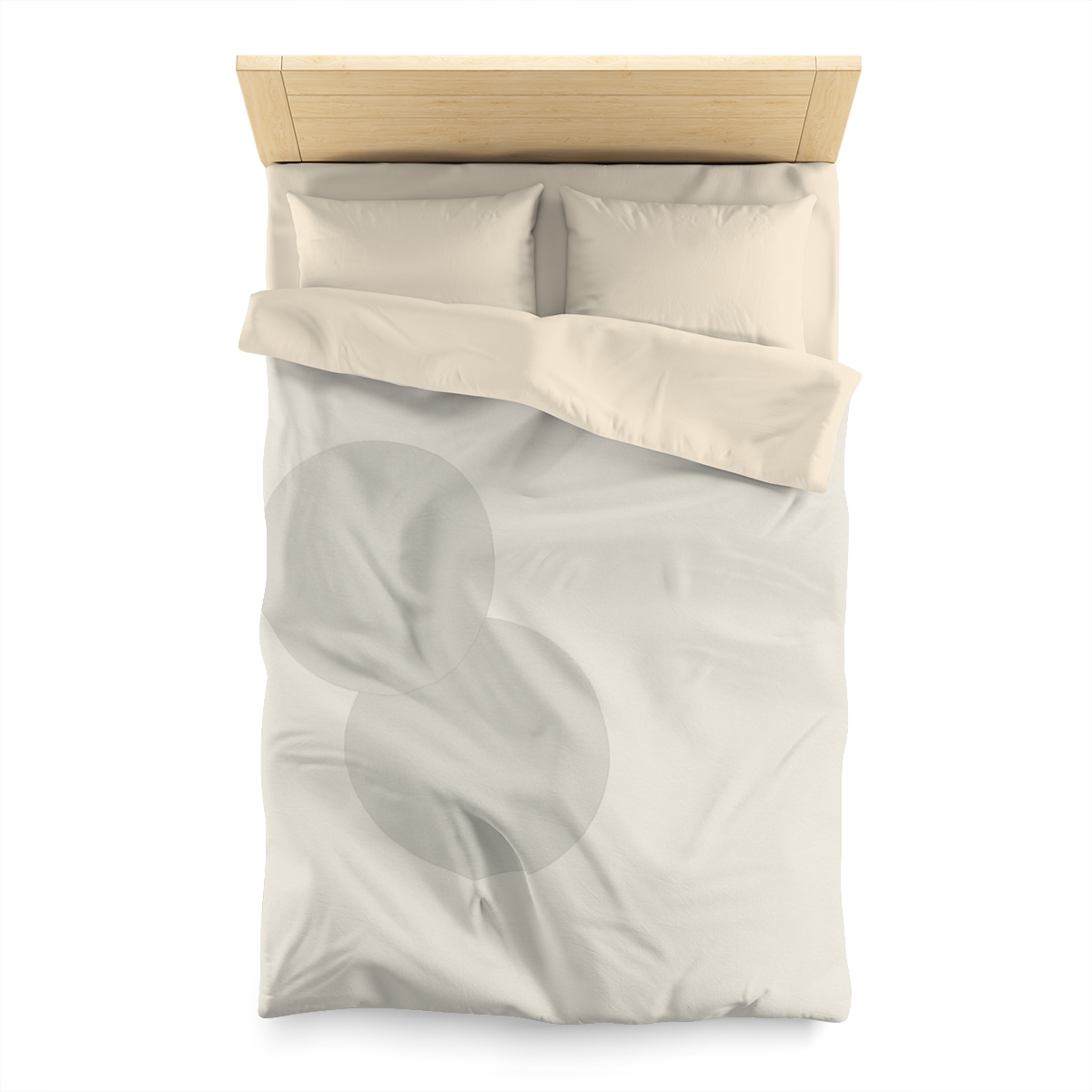 Quiet Orbit Of Three Circles designer printed duvets