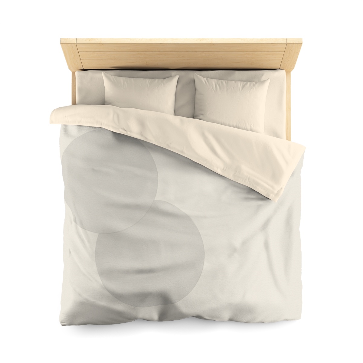 Quiet Orbit Of Three Circles designer printed duvets